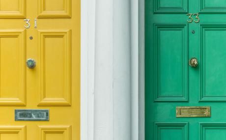 two doors