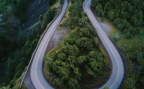 winding road